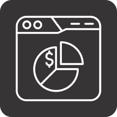 seo modern simgesinin vektör illüstrasyonu