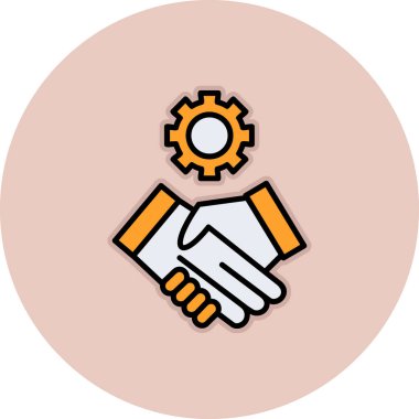 Kişisel ve ticari kullanım için iş vektörü simgesi simgesi vektör çizimi..