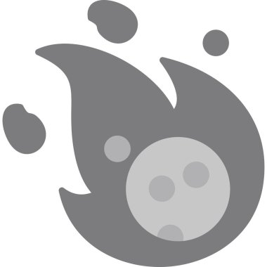 Moda Biçiminde Ateş Simgesi Ayrı Arkaplan