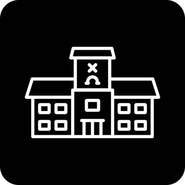 ev simgesi, vektör illüstrasyonu