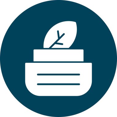 Bir çiçeğin vektör illüstrasyonu