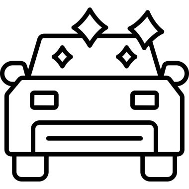 araba yıkama. Web simgesi