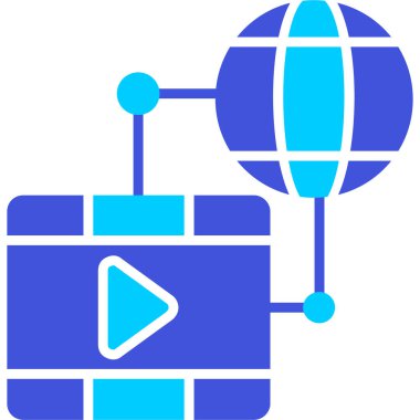 Seo simgesinin vektör illüstrasyonu