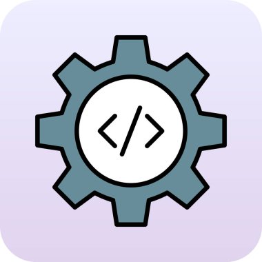 Modern simgenin vektör illüstrasyonu