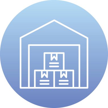 bina simgesi, vektör illüstrasyonu