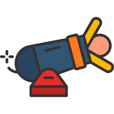 Roket simge vektör çizim