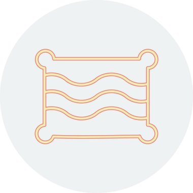 köpek simgesi vektör illüstrasyonu