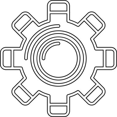 vites mekanizması dişli simgesi