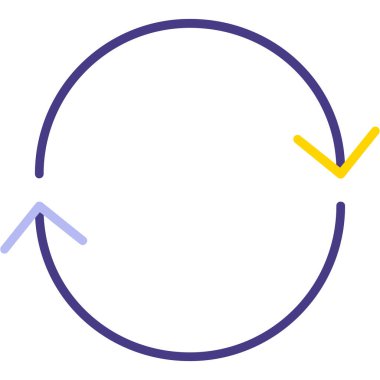 ok simgesi vektör illüstrasyonu