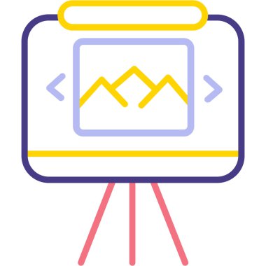 seo modern simgesinin vektör illüstrasyonu