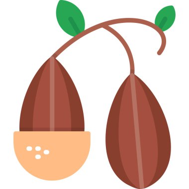 Sevimli ve mutlu bir çizgi filmin vektör çizimi