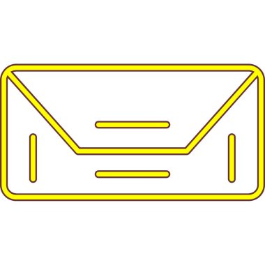 E harfi simgesi. Web için harf vektör simgelerinin özet çizimi