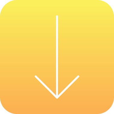 Arrow vektör simgesi illüstrasyonu