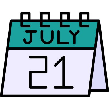 12 Temmuz - Takvim simgesi
