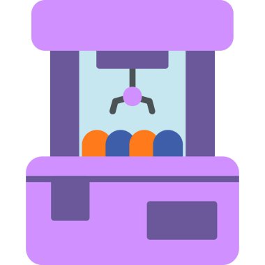 Bavul simgesi, basit vektör çizim