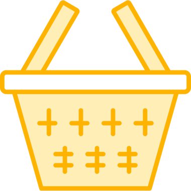 Alışveriş sepeti. Basit tasarım