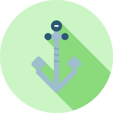 Çapa. Web simgesi basit illüstrasyon