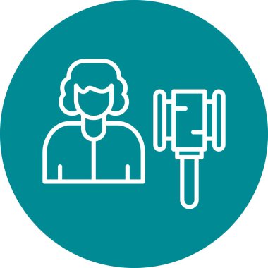 İnsan simgesinin vektör illüstrasyonu