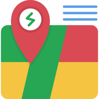 harita pin yön bulma simgesi