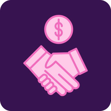 Dolar simgesi vektör illüstrasyonu