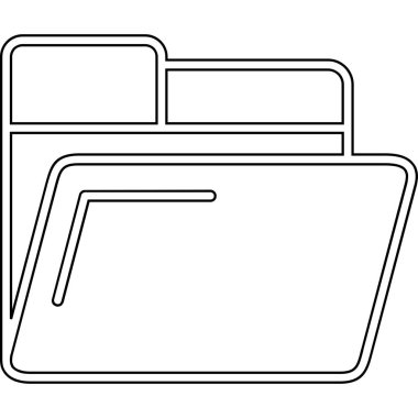 dizin dosyası belgesi izole edilmiş simge
