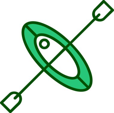 Golf bayrak simgesi. vektör çizim