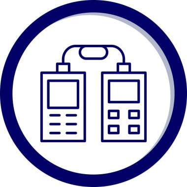 Modern simgenin vektör illüstrasyonu