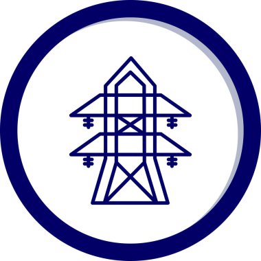 Modern bir simgenin vektör illüstrasyonu