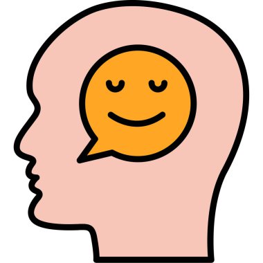 konuşma balonları ile insan kafası