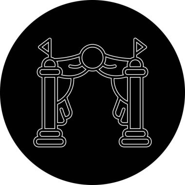 Modern b 'nin vektör illüstrasyonu eksik simgesi