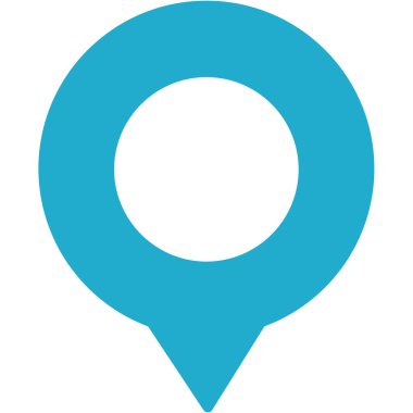 işaretleyici simgesi vektör illüstrasyonu