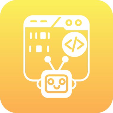 Web simgesi vektör illüstrasyonu