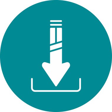 İndir. Web simgesi basit illüstrasyon