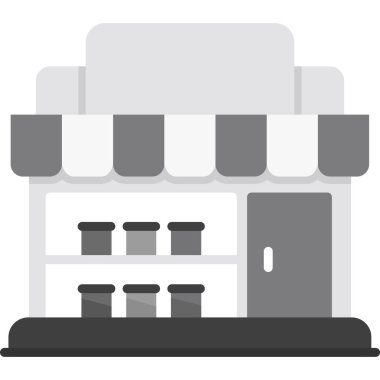 Kahve makinesi ikonu. Web için kahve makinesi vektör simgelerinin basit çizimi