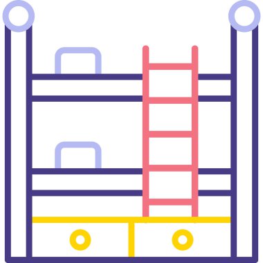 merdiven simgesi çizimi