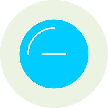 Güzel Ay Çizgisi Vektör Simgesi