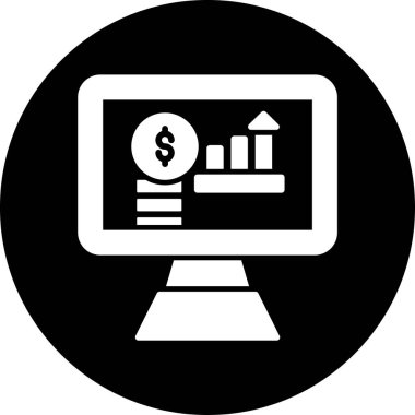 Vektör izleyici simgesi, illüstrasyon