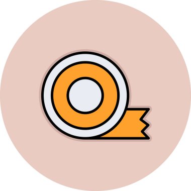 Vektör konumu simge illüstrasyonu