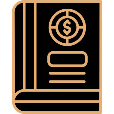 Kitap. Web simgesi basit illüstrasyon