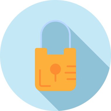 ikon vektör illüstrasyonunu kilitle