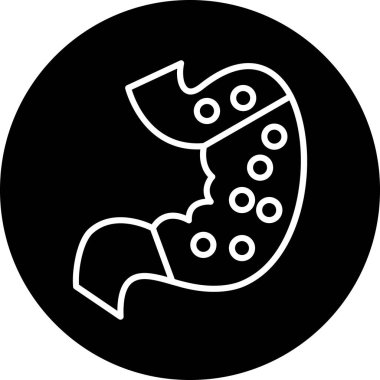 Bir besin simgesinin vektör illüstrasyonu