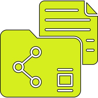 veri dizini simgesi, Vektör İllüstrasyonu