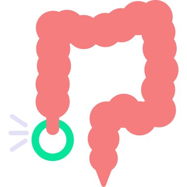 Kanser. Web simgesi basit illüstrasyon