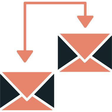 Akış şeması vektör simgesi