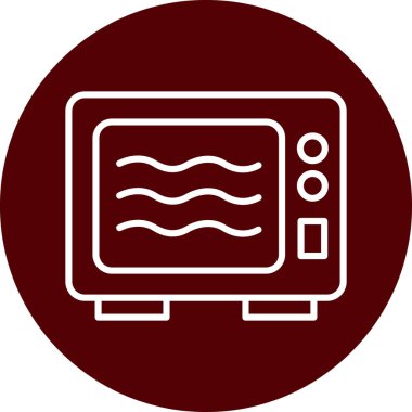 Arkaplanda vektör illüstrasyon simgesi