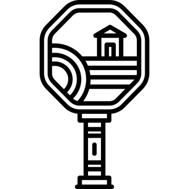 top buz simgesi taslak biçiminde