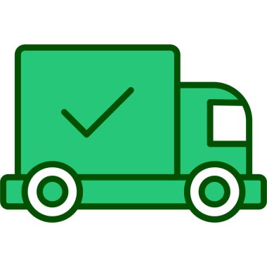 servis simgesi vektör illüstrasyonu