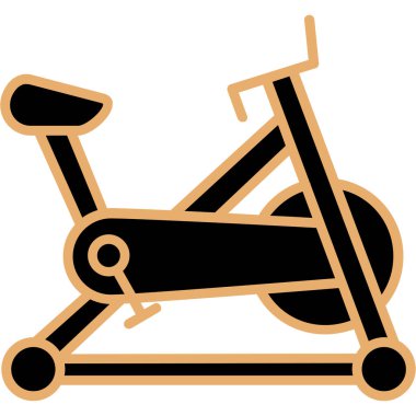 Jimnastik. Web simgesi vektör illüstrasyonu