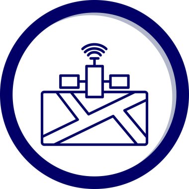 E- posta simgesi vektör illüstrasyonu