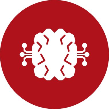 Virüs ikonu vektör illüstrasyonu